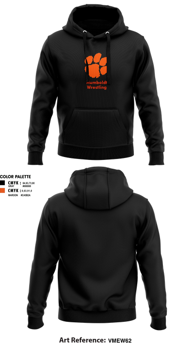Humboldt Wrestling 59723498 Hoodie - 1