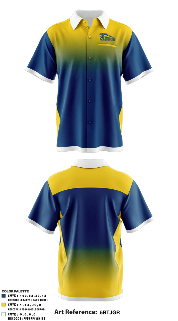 Short Sleeve Bowling Jersey, Mustangs, Bowling, Teamtime, Team time, sublimation, custom sports apparel, team uniforms, spirit wear, spiritwear, sports uniforms, custom shirts, team store, custom team store, fundraiser sports, apparel fundraiser