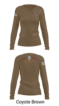 B Co. 3rd Recon Bn 24537683 Women's Long Sleeve V-neck Shirt - 17