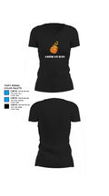 Houston hot shots 40745604 Women's Short Sleeve V-neck Shirt - 37