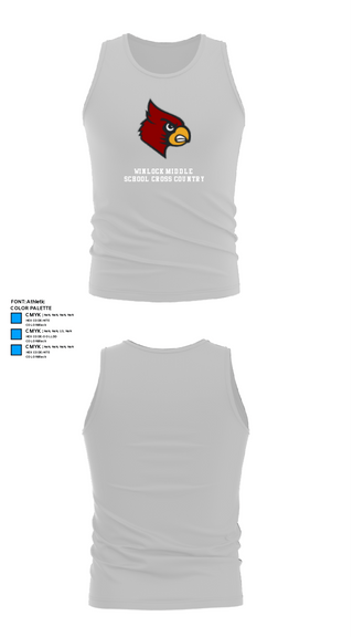 Tank Top, Winlock Middle School Cross Country, Cross Country, Teamtime, Team time, sublimation, custom sports apparel, team uniforms, spirit wear, spiritwear, sports uniforms, custom shirts, team store, custom team store, fundraiser sports, apparel fundraiser