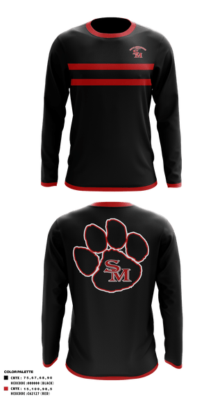 Long Sleeve Performance Shirt, South Meck Girls Golf, Golf, Teamtime, Team time, sublimation, custom sports apparel, team uniforms, spirit wear, spiritwear, sports uniforms, custom shirts, team store, custom team store, fundraiser sports, apparel fundraiser