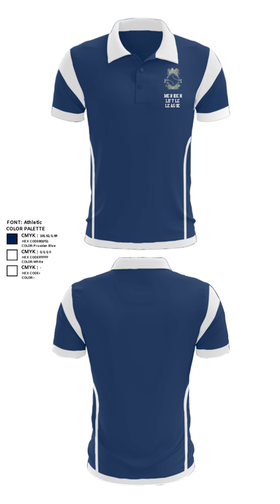 Meriden Little League 14527950 Short Sleeve Performance Polo - 32