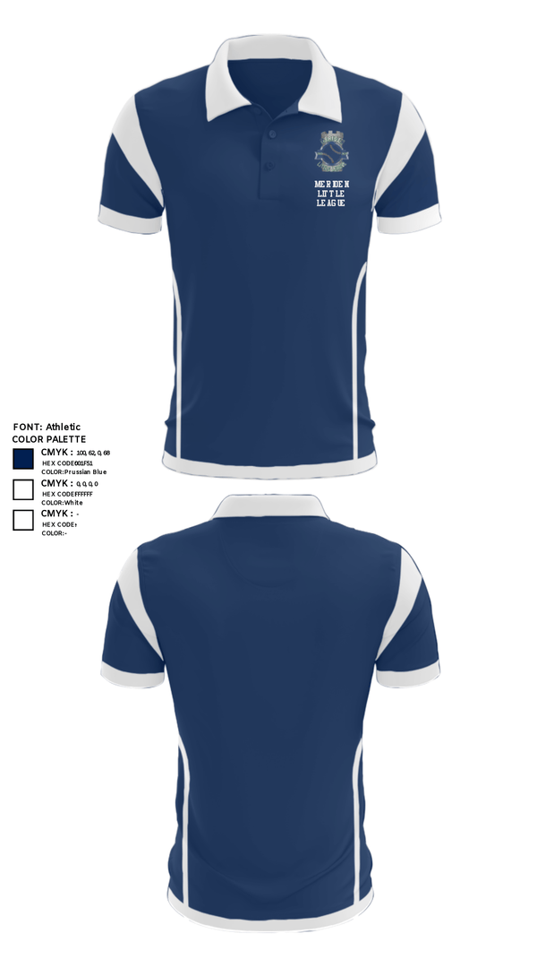 Short Sleeve Performance Polo, Meriden Little League, Baseball, Teamtime, Team time, sublimation, custom sports apparel, team uniforms, spirit wear, spiritwear, sports uniforms, custom shirts, team store, custom team store, fundraiser sports, apparel fundraiser