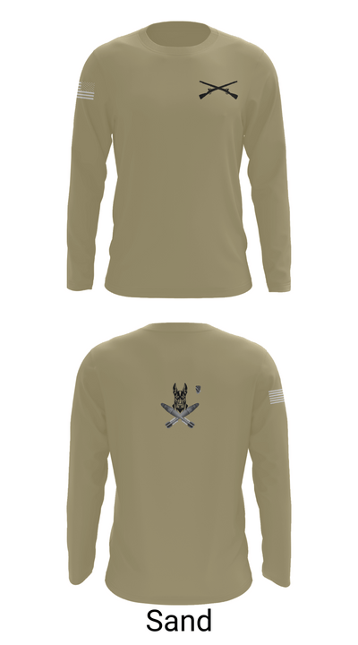 Dog Mortars 56526244 Long Sleeve Performance Shirt 86