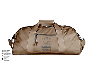 Duffle Bag, C MED 141, National Guard, Teamtime, Team time, sublimation, custom sports apparel, team uniforms, spirit wear, spiritwear, sports uniforms, custom shirts, team store, custom team store, fundraiser sports, apparel fundraiser