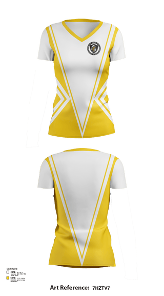 Womens Short Sleeve Vneck Shirt, Italy High School Cheer, Cheer, Teamtime, Team time, sublimation, custom sports apparel, team uniforms, spirit wear, spiritwear, sports uniforms, custom shirts, team store, custom team store, fundraiser sports, apparel fundraiser