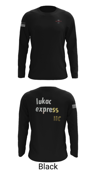 LUKAC EXPRESS LLC 92222095 Long Sleeve Performance Shirt 26