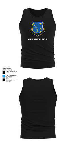 Tank Top, 176th Medical Group, , Teamtime, Team time, sublimation, custom sports apparel, team uniforms, spirit wear, spiritwear, sports uniforms, custom shirts, team store, custom team store, fundraiser sports, apparel fundraiser