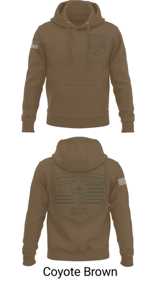 Hoodie, Fulton County Anti-Crime Task Force, , Teamtime, Team time, sublimation, custom sports apparel, team uniforms, spirit wear, spiritwear, sports uniforms, custom shirts, team store, custom team store, fundraiser sports, apparel fundraiser