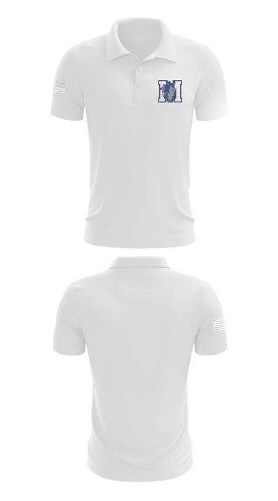Medford High School Soccer 32693714 Short Sleeve Performance Polo - 9