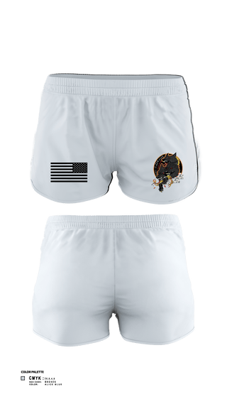 Women's Shorts, HHC/1-214 GSAB       Hellhounds, Army, Teamtime, Team time, sublimation, custom sports apparel, team uniforms, spirit wear, spiritwear, sports uniforms, custom shirts, team store, custom team store, fundraiser sports, apparel fundraiser