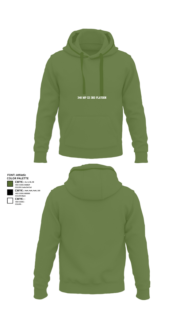 Hoodie, 346 MP CO 3rd Platoon, Army, Teamtime, Team time, sublimation, custom sports apparel, team uniforms, spirit wear, spiritwear, sports uniforms, custom shirts, team store, custom team store, fundraiser sports, apparel fundraiser