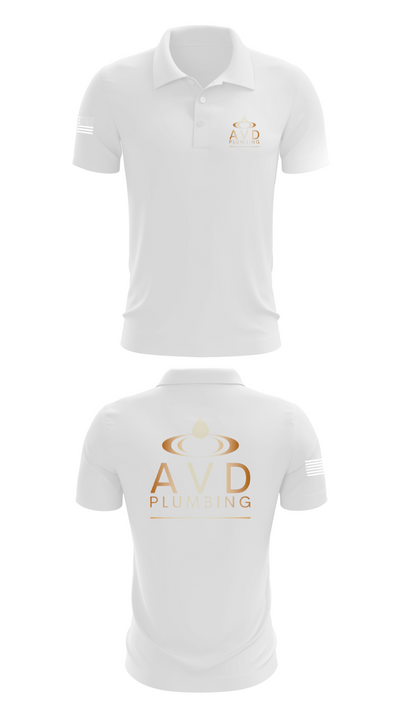 Avd plumbing 52318948 Short Sleeve Performance Polo - 9