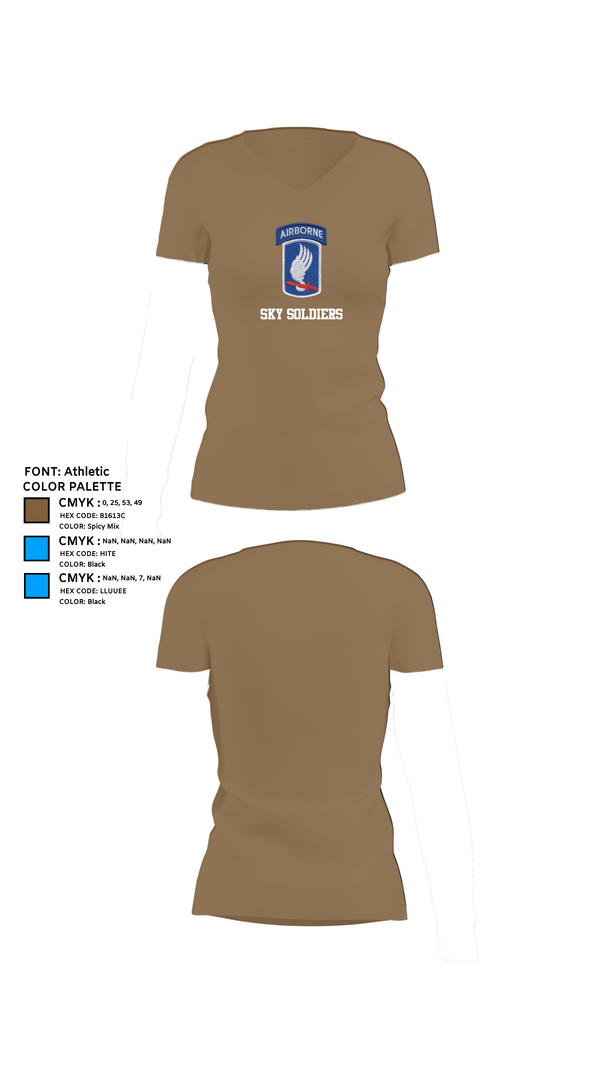 Womens Short Sleeve Vneck Shirt, Sky Soldiers, , Teamtime, Team time, sublimation, custom sports apparel, team uniforms, spirit wear, spiritwear, sports uniforms, custom shirts, team store, custom team store, fundraiser sports, apparel fundraiser