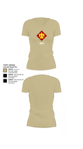 GOLD 78279862 Women's Short Sleeve V-neck Shirt - 84