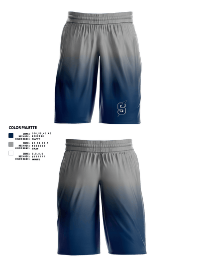 Sandusky High School Basketball 34248796 Mens Basketball Shorts 1