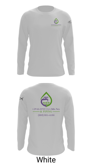 Long Sleeve Performance Shirt, Crabtree Plumbing & Piping, , Teamtime, Team time, sublimation, custom sports apparel, team uniforms, spirit wear, spiritwear, sports uniforms, custom shirts, team store, custom team store, fundraiser sports, apparel fundraiser