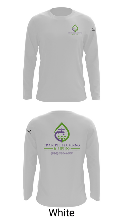Crabtree Plumbing & Piping 20827864 Long Sleeve Performance Shirt 7