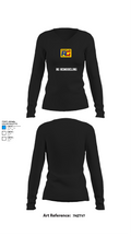 Rg remodeling 25459976 Women's Long Sleeve V-neck Shirt -1 34