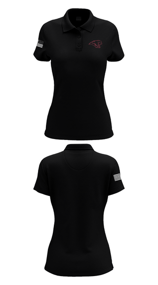 Womens Short Sleeve Performance Polo, Central Noble Senior High School Basketball, Women's Basketball, Teamtime, Team time, sublimation, custom sports apparel, team uniforms, spirit wear, spiritwear, sports uniforms, custom shirts, team store, custom team store, fundraiser sports, apparel fundraiser