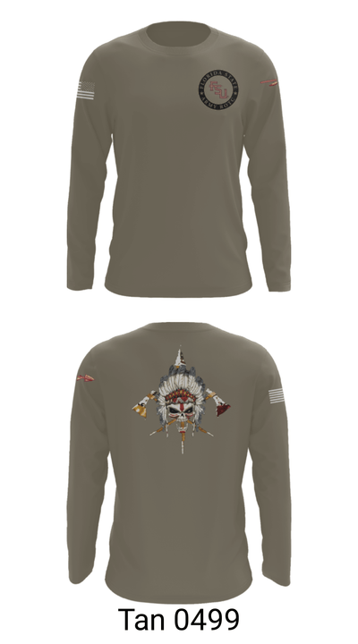 Seminole Battalion 90805231 Long Sleeve Performance Shirt - 66