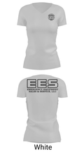 Emergency Equipment Sales & Service 90010417 Women's Short Sleeve V-neck Shirt - 19