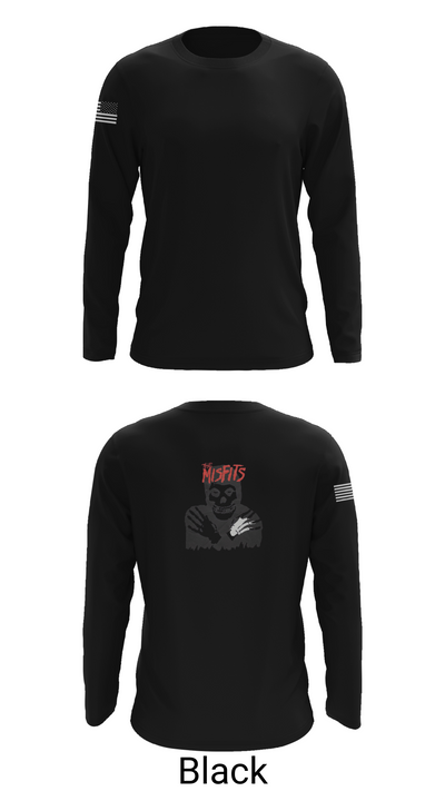 3rd squad 34801732 Long Sleeve Performance Shirt 26