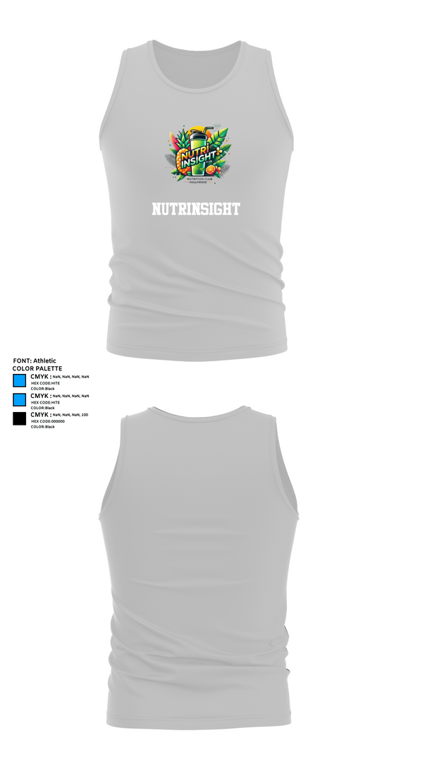 Tank Top, Nutrinsight, , Teamtime, Team time, sublimation, custom sports apparel, team uniforms, spirit wear, spiritwear, sports uniforms, custom shirts, team store, custom team store, fundraiser sports, apparel fundraiser