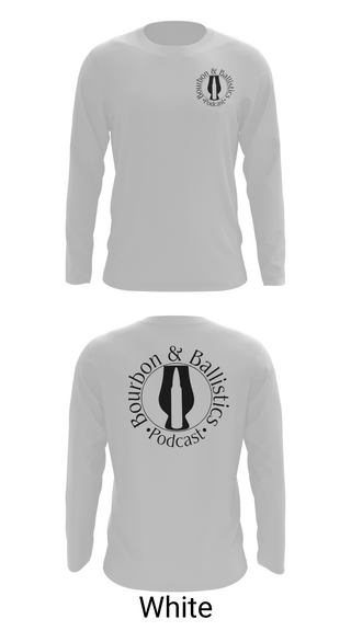 Long Sleeve Performance Shirt, Bpurbon and Ballistics Podcast, , Teamtime, Team time, sublimation, custom sports apparel, team uniforms, spirit wear, spiritwear, sports uniforms, custom shirts, team store, custom team store, fundraiser sports, apparel fundraiser
