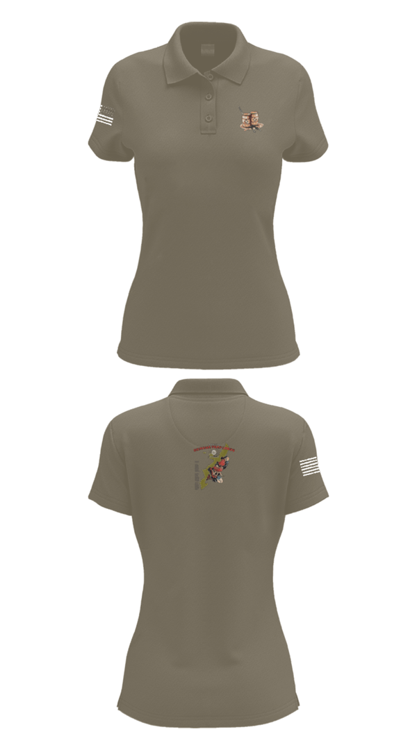 Womens Short Sleeve Performance Polo, 3rd G Co v2/8, Marines, Teamtime, Team time, sublimation, custom sports apparel, team uniforms, spirit wear, spiritwear, sports uniforms, custom shirts, team store, custom team store, fundraiser sports, apparel fundraiser