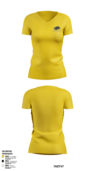 Women's Short Sleeve Vneck Shirt, Manila Middle School Volleyball, Women's Volleyball, Teamtime, Team time, sublimation, custom sports apparel, team uniforms, spirit wear, spiritwear, sports uniforms, custom shirts, team store, custom team store, fundraiser sports, apparel fundraiser