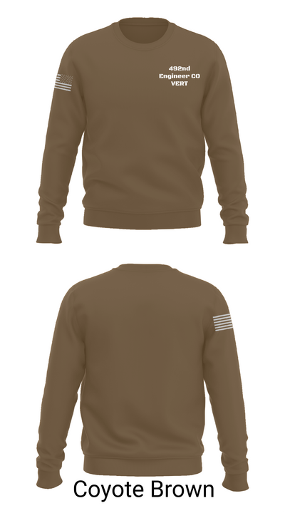 492nd Engineer CO VERT 69201104 Crew Neck Sweatshirt - 5