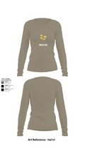 MWCS-28 7964328 Women's Long Sleeve V-neck Shirt - 62