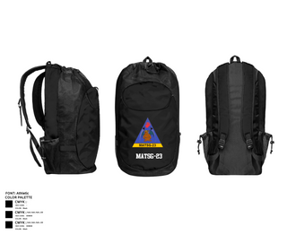 Gear Bag, matsg-23, Marines, Teamtime, Team time, sublimation, custom sports apparel, team uniforms, spirit wear, spiritwear, sports uniforms, custom shirts, team store, custom team store, fundraiser sports, apparel fundraiser
