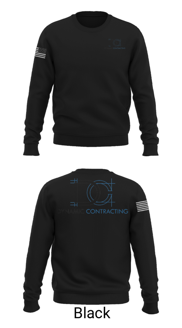 Crew Neck Sweatshirt, Dynamic ContractingDynamic Contracting, , Teamtime, Team time, sublimation, custom sports apparel, team uniforms, spirit wear, spiritwear, sports uniforms, custom shirts, team store, custom team store, fundraiser sports, apparel fundraiser