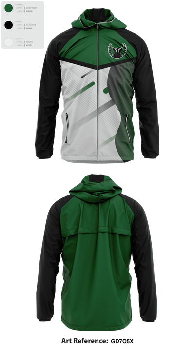 Spruce Mountain High School 66088608 Windbreaker - 1