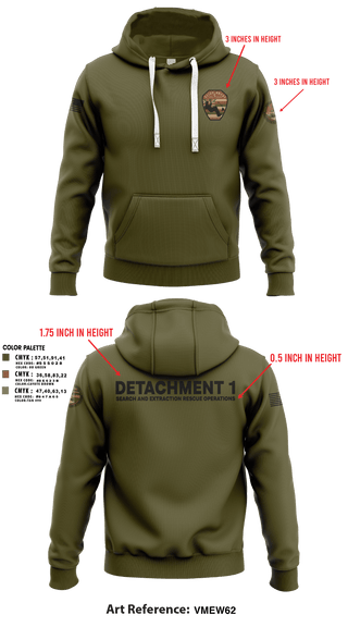 Hoodie, Detachment 1, Air Force, Teamtime, Team time, sublimation, custom sports apparel, team uniforms, spirit wear, spiritwear, sports uniforms, custom shirts, team store, custom team store, fundraiser sports, apparel fundraiser