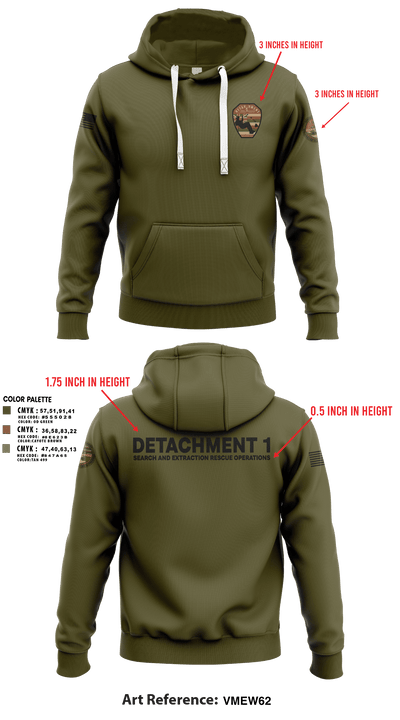 Detachment 1 27221981 Hoodie - 25