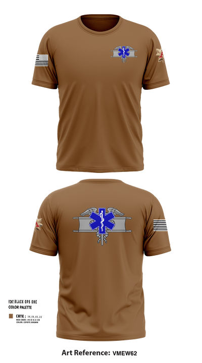 14th MP Co. 65648550 Short Sleeve Performance Shirt - 30