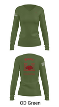 811th EN CO 58008246 Women's Long Sleeve V-neck Shirt - 54