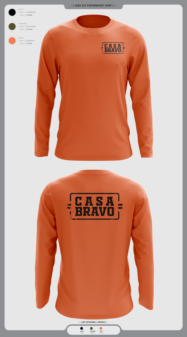 Long Sleeve Performance Shirt, Casa Bravo, , Teamtime, Team time, sublimation, custom sports apparel, team uniforms, spirit wear, spiritwear, sports uniforms, custom shirts, team store, custom team store, fundraiser sports, apparel fundraiser