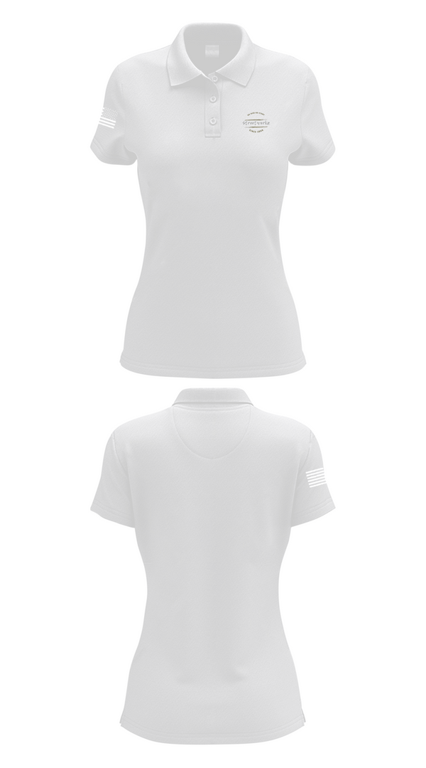 Womens Short Sleeve Performance Polo, Streetworkz, , Teamtime, Team time, sublimation, custom sports apparel, team uniforms, spirit wear, spiritwear, sports uniforms, custom shirts, team store, custom team store, fundraiser sports, apparel fundraiser