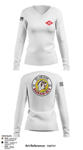 NMCB 25 CTG 56.2 1038255 Women's Long Sleeve V-neck Shirt - 106