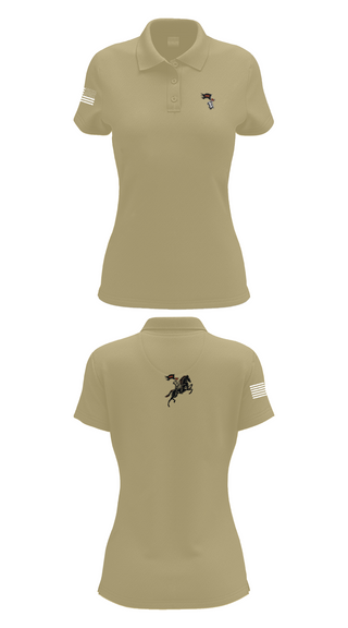 Womens Short Sleeve Performance Polo, Oklahoma State University Ranger Challenge, Army, Teamtime, Team time, sublimation, custom sports apparel, team uniforms, spirit wear, spiritwear, sports uniforms, custom shirts, team store, custom team store, fundraiser sports, apparel fundraiser