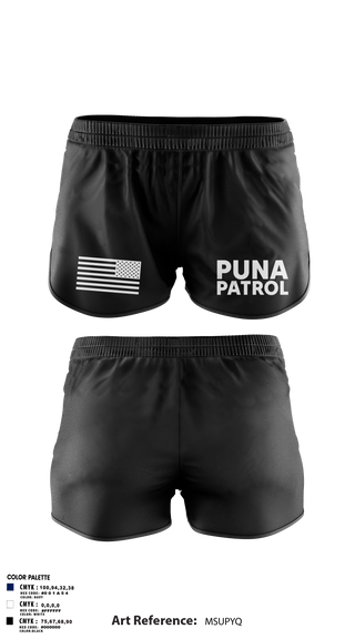 Ranger Panties, Puna Patrol, , Teamtime, Team time, sublimation, custom sports apparel, team uniforms, spirit wear, spiritwear, sports uniforms, custom shirts, team store, custom team store, fundraiser sports, apparel fundraiser