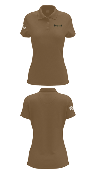 Womens Short Sleeve Performance Polo, Los Angeles Pirates, Softball, Teamtime, Team time, sublimation, custom sports apparel, team uniforms, spirit wear, spiritwear, sports uniforms, custom shirts, team store, custom team store, fundraiser sports, apparel fundraiser