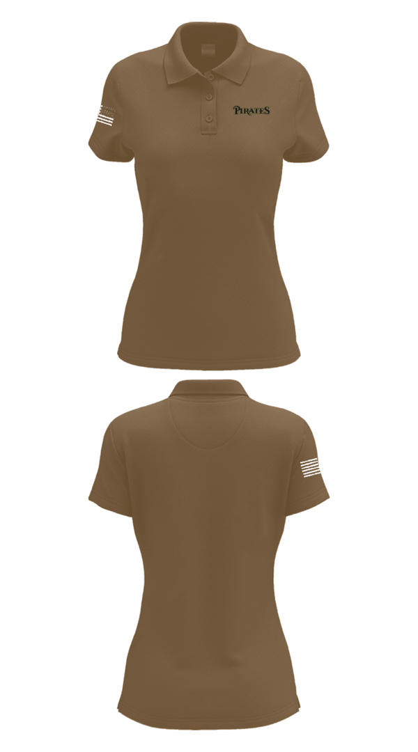 Womens Short Sleeve Performance Polo, Los Angeles Pirates, Softball, Teamtime, Team time, sublimation, custom sports apparel, team uniforms, spirit wear, spiritwear, sports uniforms, custom shirts, team store, custom team store, fundraiser sports, apparel fundraiser