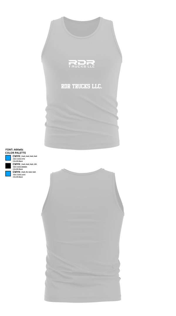 Tank Top, RDR TRUCKS LLC., , Teamtime, Team time, sublimation, custom sports apparel, team uniforms, spirit wear, spiritwear, sports uniforms, custom shirts, team store, custom team store, fundraiser sports, apparel fundraiser