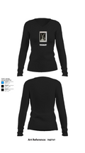 Y2GRANT 69219552 Women's Long Sleeve V-neck Shirt - 34
